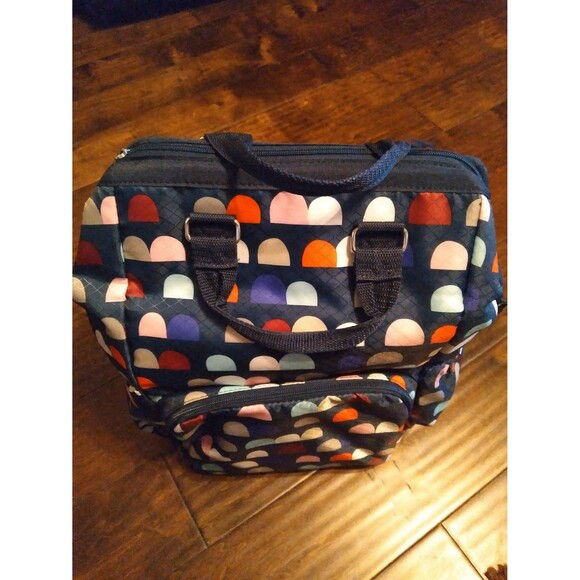 Thirty One Women\'s‎ Functional Diaper Bag Backpack Multi-color with compartment,